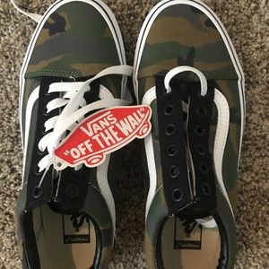 Camo vans